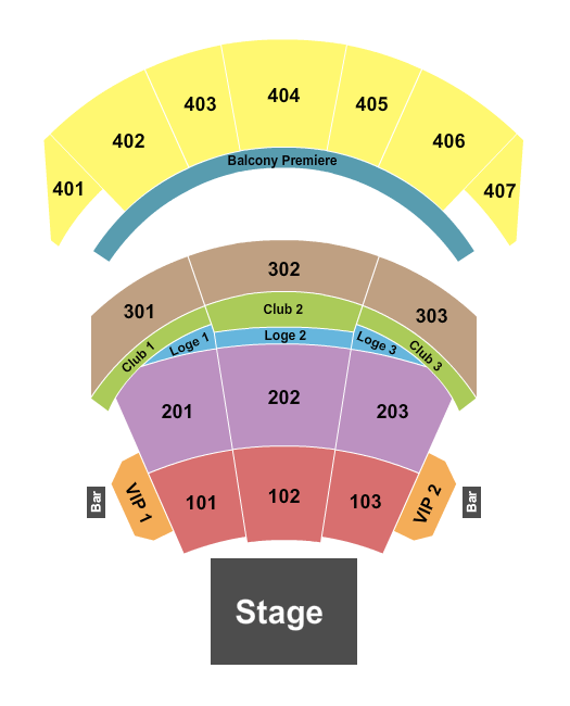 The Venue At Thunder Valley Casino Doobie Brothers Seating Chart